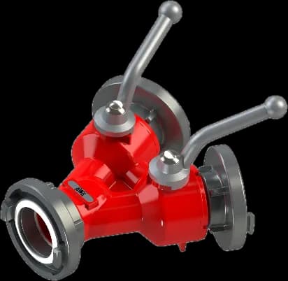 Distributors with ball valves