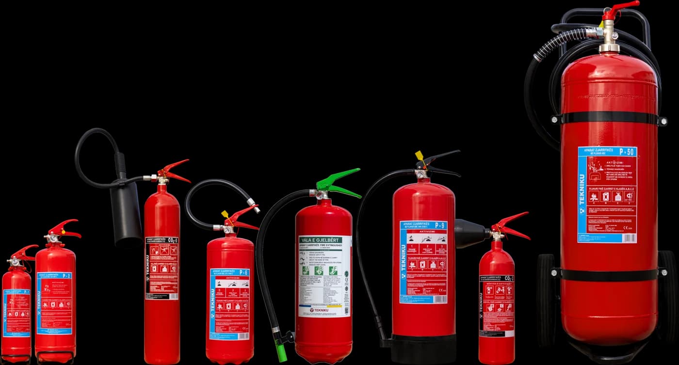 TEKNIKU fire extinguishers