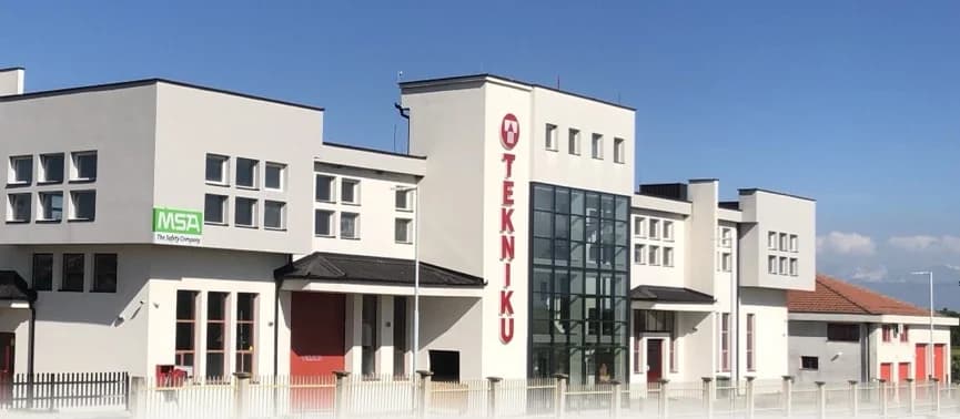 The TEKNIKU factory in Lugbunar, Gjakovë